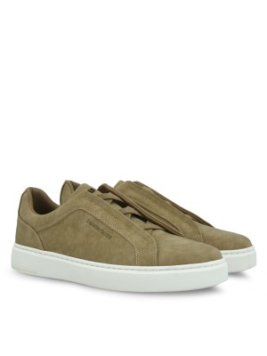 Renato Garini W570007327J7 Beige Nubuck Off White Ανδρικά Sneakers