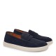 Isaac Roma  W570080111I7 Navy Krouta Ανδρικά Δερμάτινα Sneakers