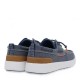 Renato Garini W589S07711C7 Blue Canvas Taba Ανδρικά Boat Shoes