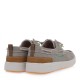 Renato Garini W589S077131I Beige Canvas Ανδρικά Boat Shoes