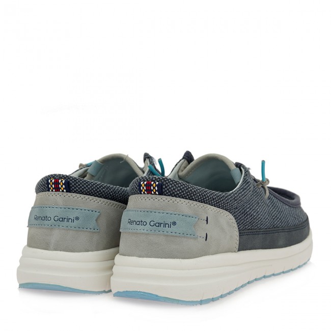 Renato Garini W589S770107Q Blue Grey Ανδρικά Sneakers