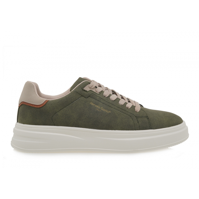 Renato Garini Sneakers 117 Χακί Nubuck