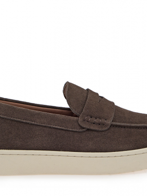 Giovanni Morelli 823 Brown Krouta Ανδρικά Δερμάτινα Loafers