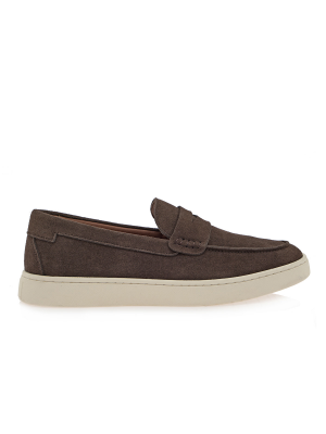 Giovanni Morelli 823 Brown Krouta Ανδρικά Δερμάτινα Loafers