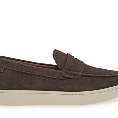 Giovanni Morelli 823 Brown Krouta Ανδρικά Δερμάτινα Loafers