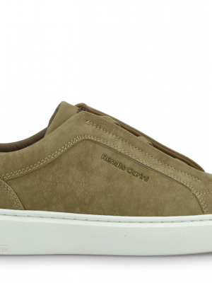 Renato Garini W570007327J7 Beige Nubuck Off White Ανδρικά Sneakers