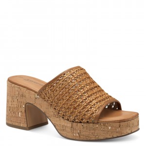Tamaris Mules 1-27212-44 Cognac