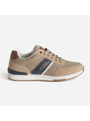 Lee Cooper LCM615205-0002 Beige Ανδρικά Sneakers