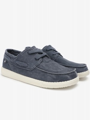 Pitas WP150 Washed Boat Shoes Periscope Ανδρικά Boat Shoes
